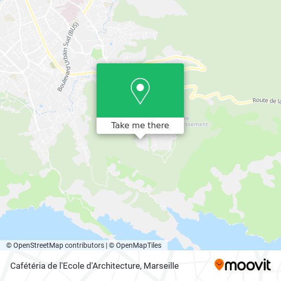 Cafétéria de l'Ecole d'Architecture map