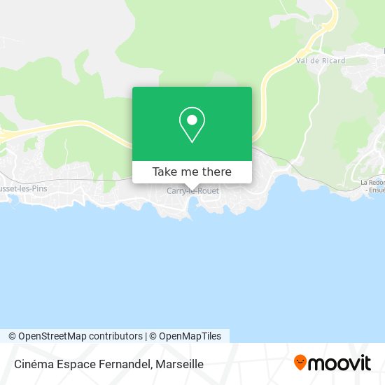 Cinéma Espace Fernandel map