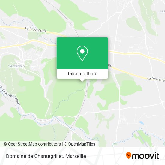 Domaine de Chantegrillet map