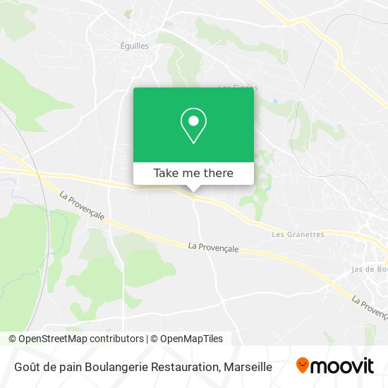 Goût de pain Boulangerie Restauration map