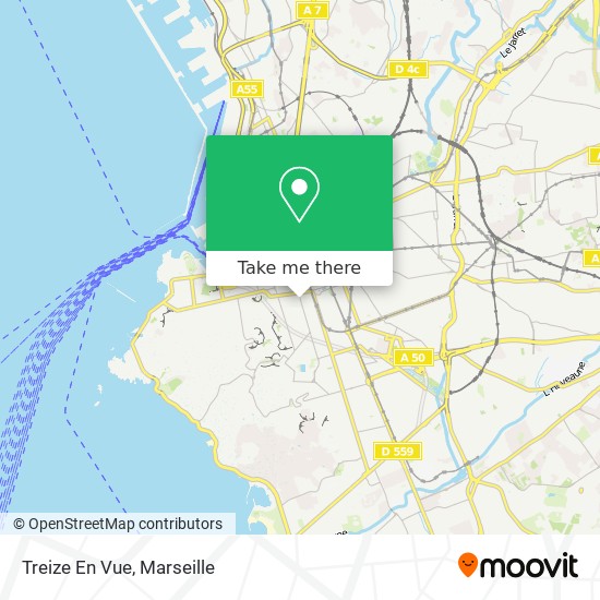 Treize En Vue map