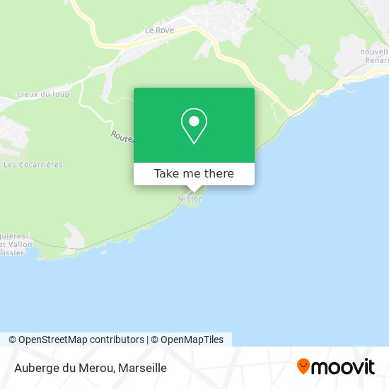Auberge du Merou map