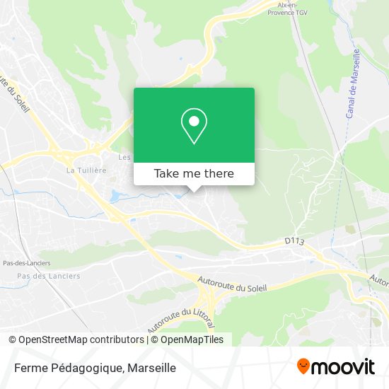 Ferme Pédagogique map