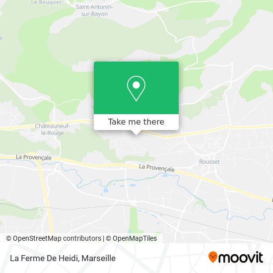 La Ferme De Heidi map