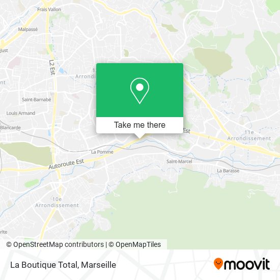 La Boutique  Total map