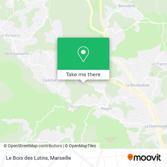 Le Bois des Lutins map