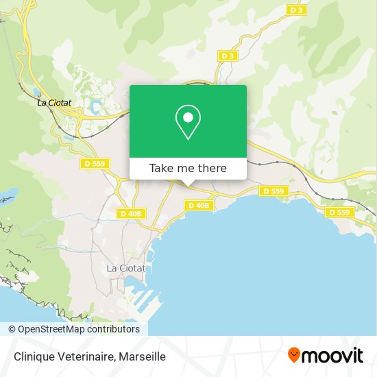 Clinique Veterinaire map