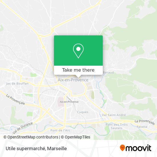 Utile supermarché map