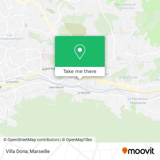 Villa Dona map