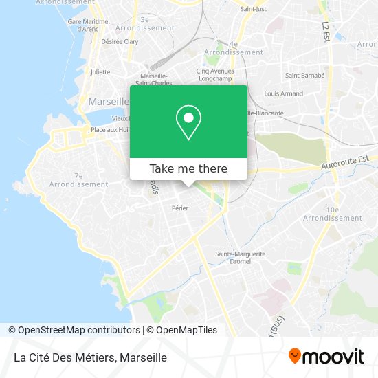 La Cité Des Métiers map