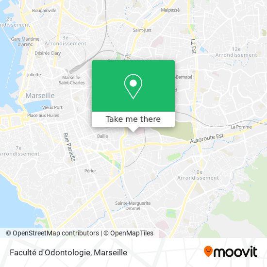 Faculté d'Odontologie map