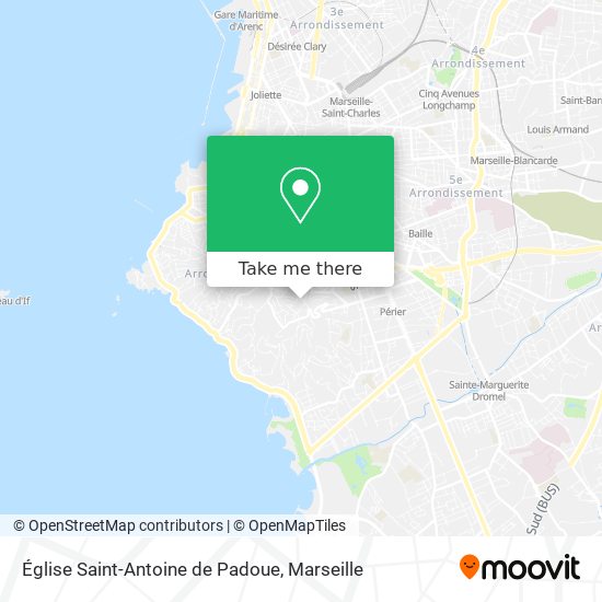 Église Saint-Antoine de Padoue map