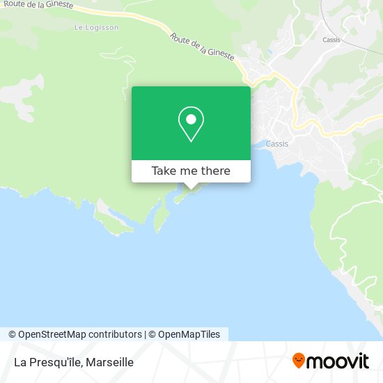 La Presqu'île map