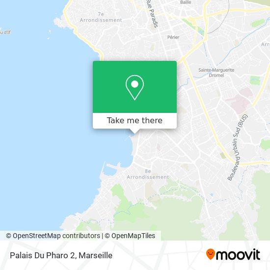 Palais Du Pharo 2 map