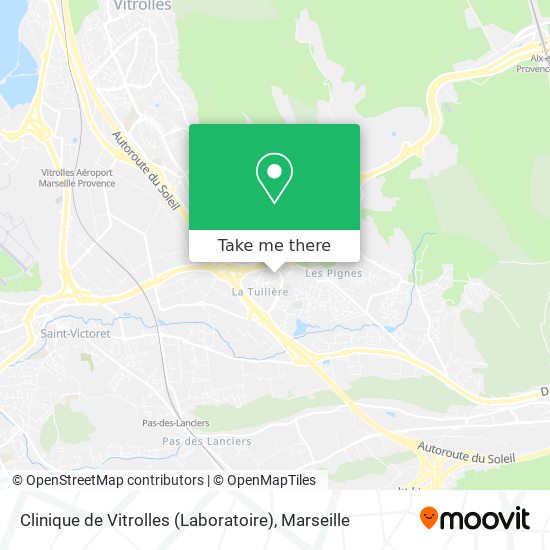 Clinique de Vitrolles (Laboratoire) map