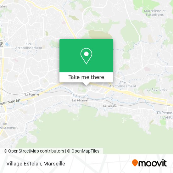 Village Estelan map