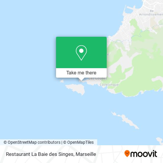 Restaurant La Baie des Singes map