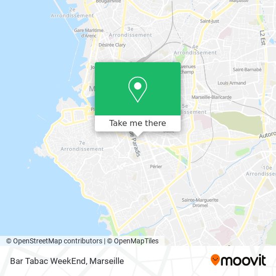 Bar Tabac WeekEnd map