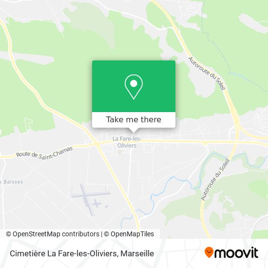 Cimetière La Fare-les-Oliviers map