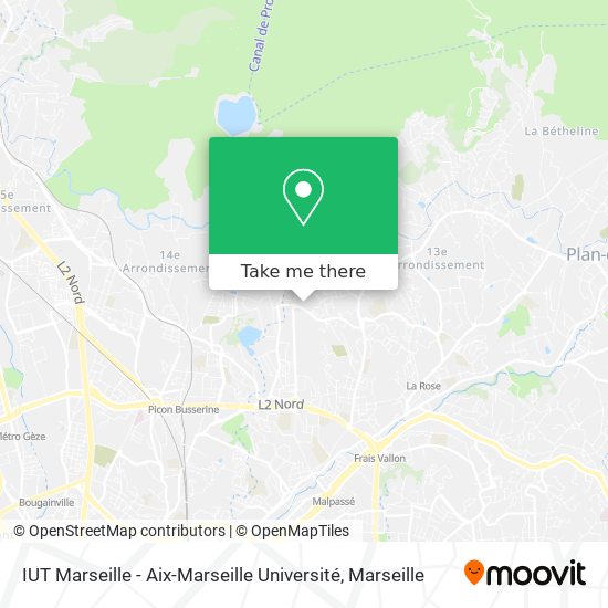 IUT Marseille - Aix-Marseille Université map