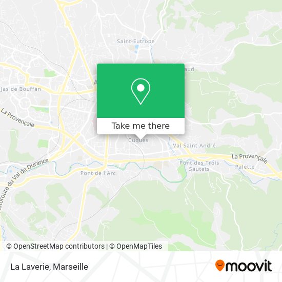 La Laverie map