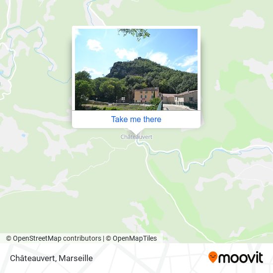 Châteauvert map