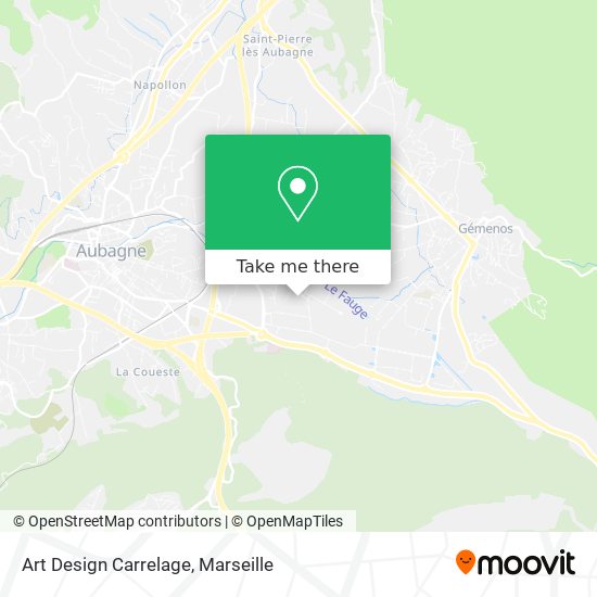 Art Design Carrelage map
