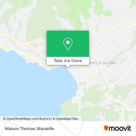 Mapa Maison Thomas