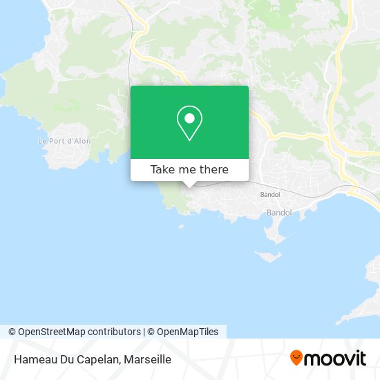 Hameau Du Capelan map