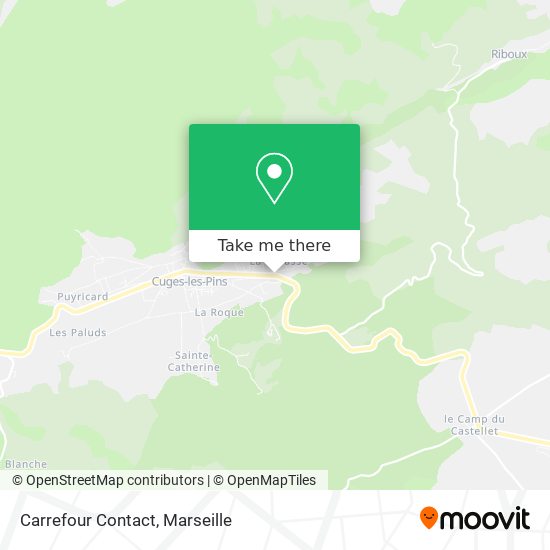 Carrefour Contact map