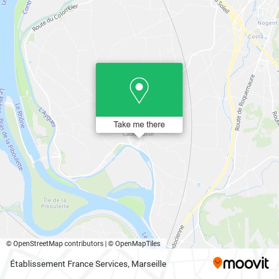 Établissement France Services map