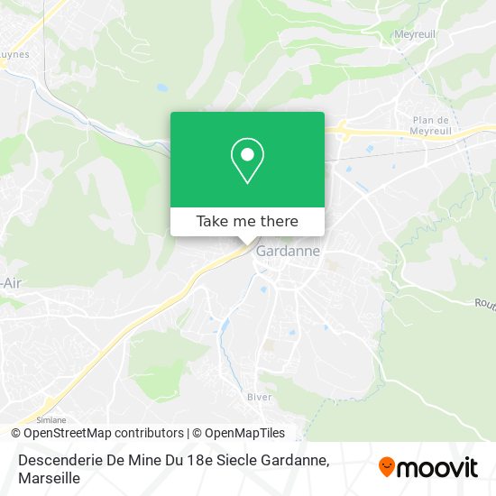 Descenderie De Mine Du 18e Siecle Gardanne map