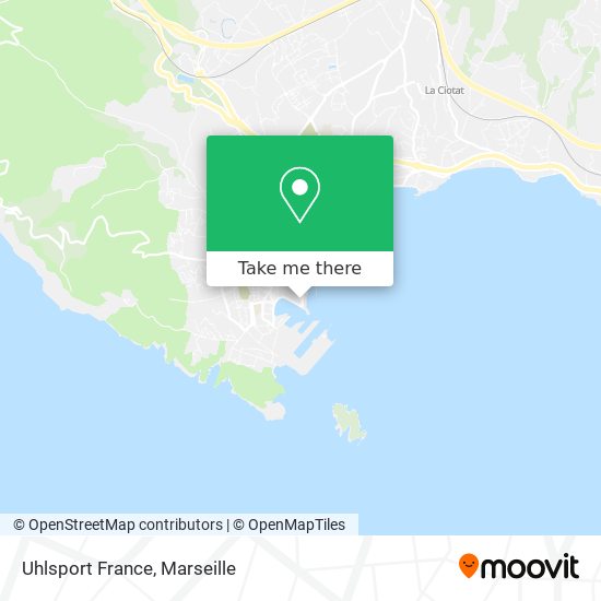 Mapa Uhlsport France