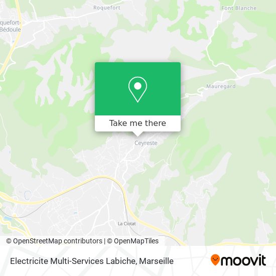 Electricite Multi-Services Labiche map