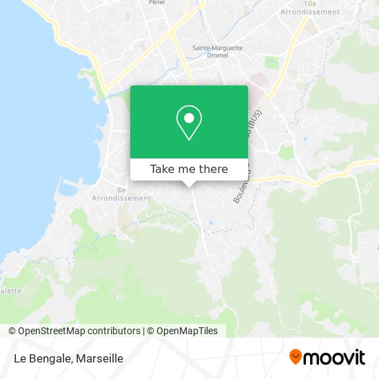 Le Bengale map