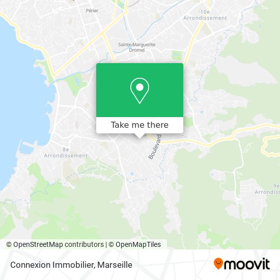 Connexion Immobilier map