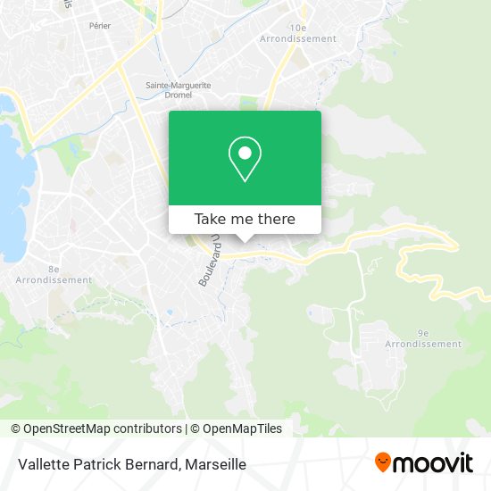 Vallette Patrick Bernard map
