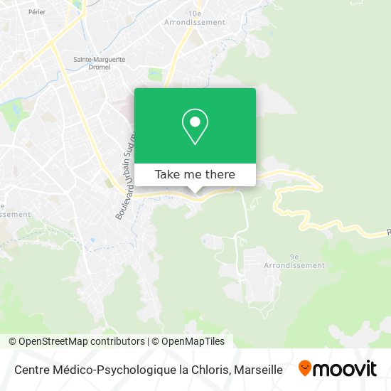 Centre Médico-Psychologique la Chloris map