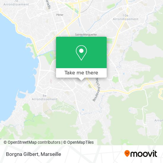 Borgna Gilbert map