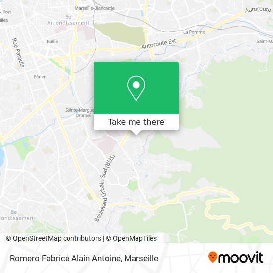 Romero Fabrice Alain Antoine map