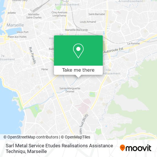 Sarl Metal Service Etudes Realisations Assistance Techniqu map