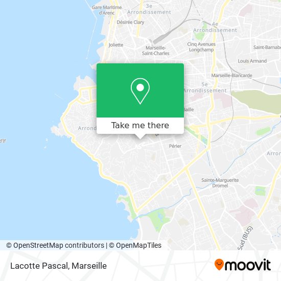 Mapa Lacotte Pascal