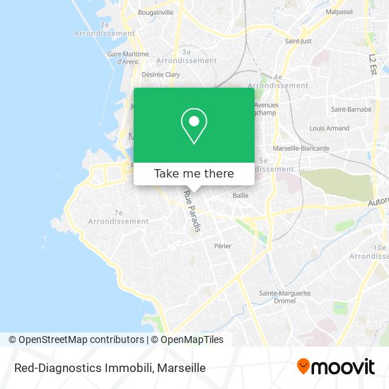 Red-Diagnostics Immobili map