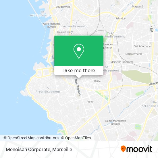 Menoisan Corporate map