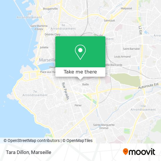 Tara Dillon map
