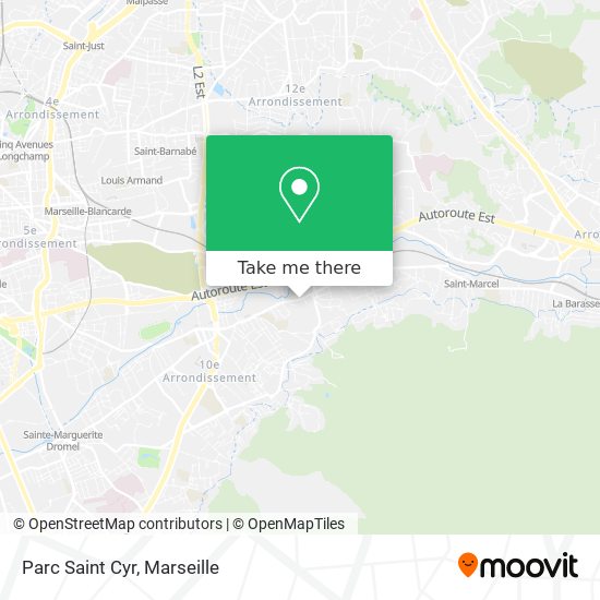 Parc Saint Cyr map