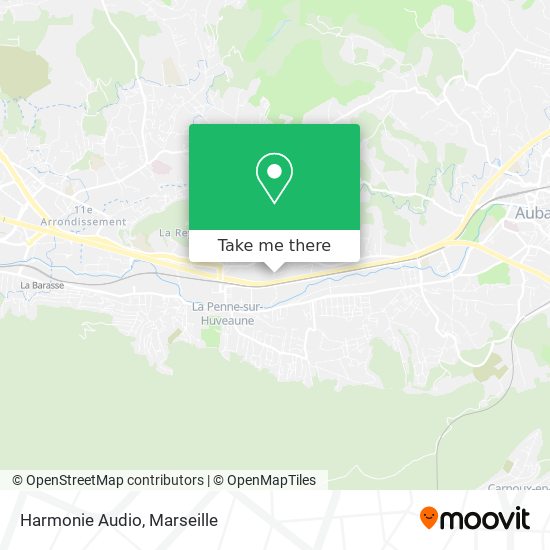 Harmonie Audio map