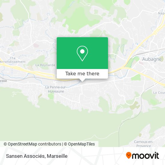 Sansen Associés map