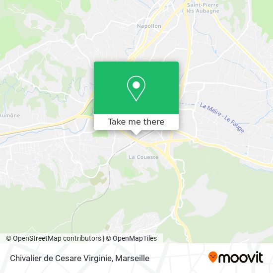 Chivalier de Cesare Virginie map