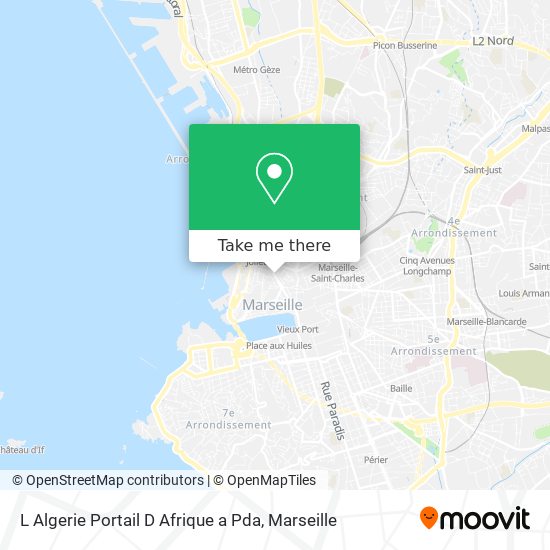 L Algerie Portail D Afrique a Pda map